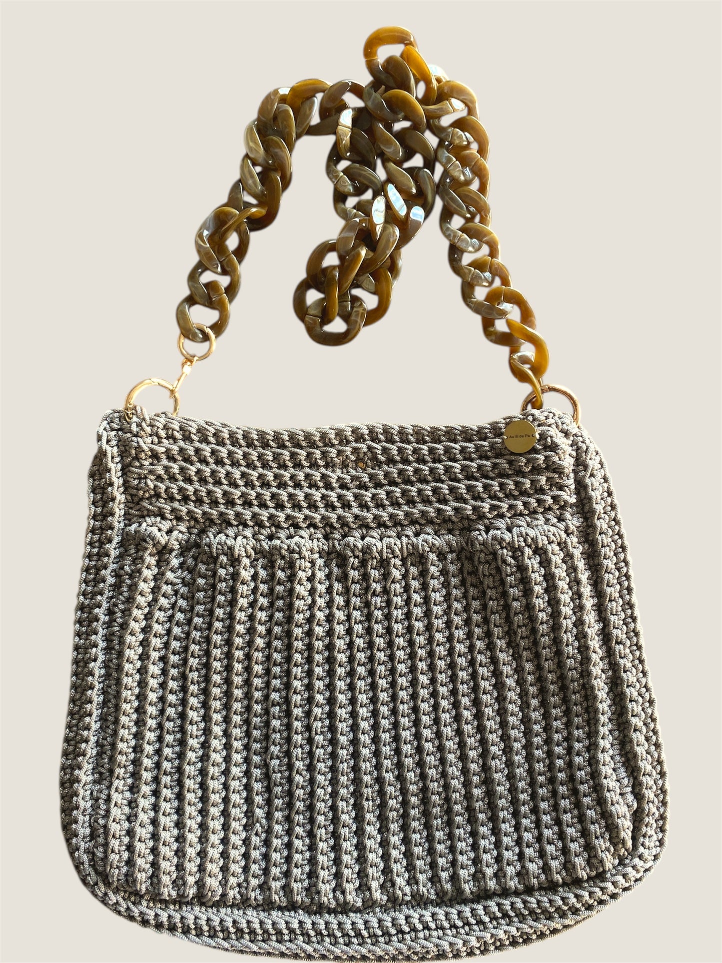 Sac trapèze Il. Beige